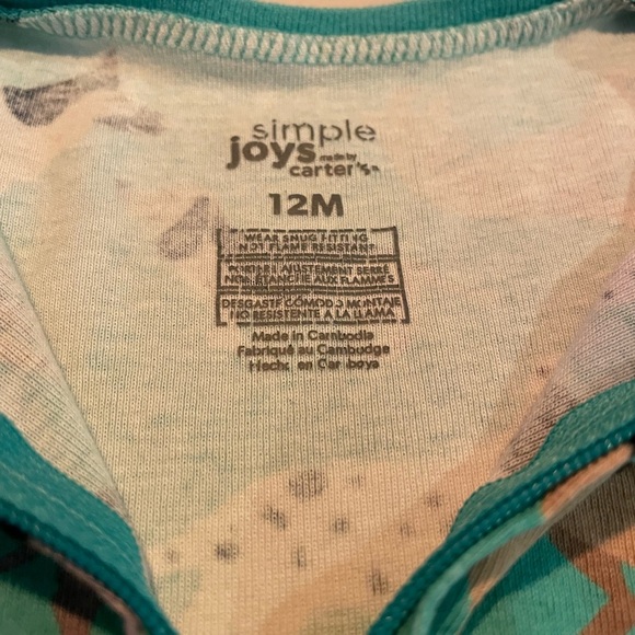 Carter’s one-piece pajamas - Picture 2 of 5